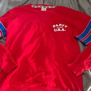 PINK USA crewneck sweater